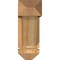 Ekena Millwork Traditional Arts and Crafts Rough Sawn Bracket w/ Offset Brace, Western Red Cedar, 6"W x 16"D x 16"H BKT0604X16X16TRA03RWR - alternate 4